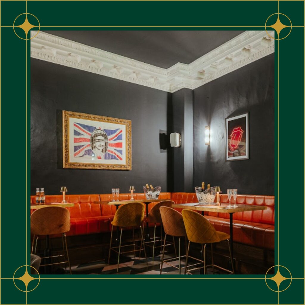 The amazing grace bar showcasing a lively atmosphere and patrons enjoying drinks.